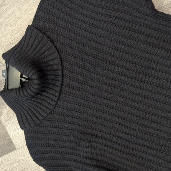 Banana Republic Black Knitted Sweater Dress - Picture 3 of 10